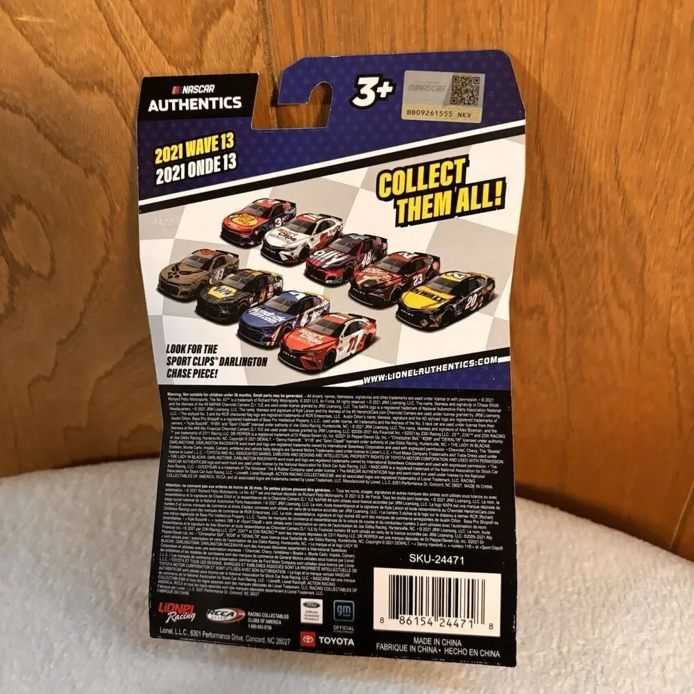 Austin Dillon 2021 Nascar Authentics # 3 Bass Pro Shops 1:64 Diecast Wave 13 - Picture 2 of 2